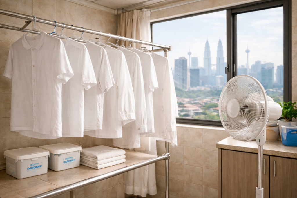 How to Wash White Clothes Without Yellowing in Malaysia